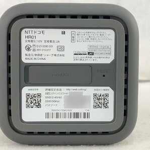 ★中古品★ホームルーター HR01 docomo ドコモの画像4