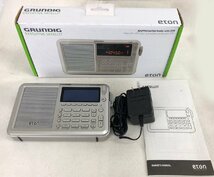 ★ジャンク品★ポータブルラジオ Grundig Satelit NGWSATEXEC Eton_画像1