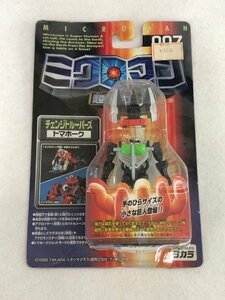 ☆未使用品☆【未開封】チェンジトルーパーズ 007 トマホーク 「ミクロマン」 超磁力システム タカラ