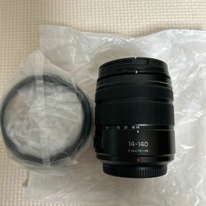 ② 美品 展示品 パナソニック Panasonic カメラレンズ LUMIX G VARIO 14-140mm / F3.5-5.6 II ASPH. / POWER O.I.S. ルミックス H-FSA14140の画像2