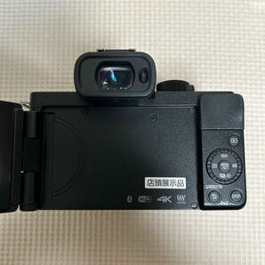 展示品 パナソニック Panasonic LUMIX G100 VLOGミラーレス一眼カメラ Vキット（トライポッドグリップ付） DC-G100V-K J [ズームレンズ]の画像5