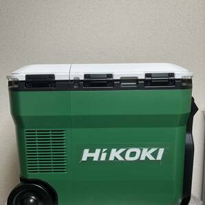 未使用 アウトレット HiKOKI ハイコーキ １８Ｖ−１４．４Ｖ コードレス冷温庫コンパクトタイプ マルチボルトセット品 グリーン UL18DC-WMの画像6