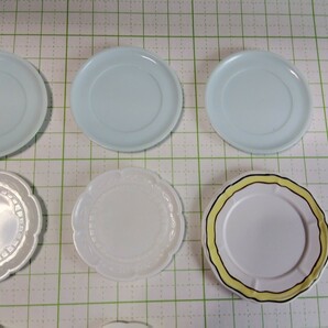 リカちゃん 食器 ソーサー プレート 皿 いろいろ 10個 ミニチュア  玩具の画像4