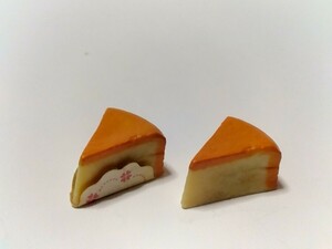 シルバニアファミリー　チーズケーキ　2個セット　小さなお店屋さん　ケーキセット分　食べ物　ミニチュア 玩具
