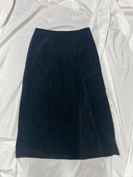 ランバン　LANVIN スカート　美品　ロングスカート　ブラック　黒　匿名配送　送料込み　コメント無し購入歓迎 