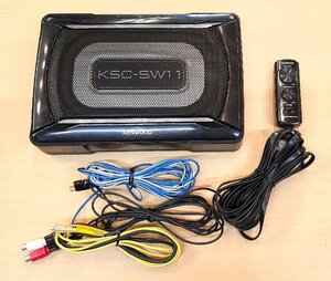 動作良好 ケンウッド サブウーハー KSC-SW11 チューンナップサブウーハー KENWOOD TUNE UP SUBWOOFER 重低音