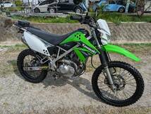 KLX125　カスタム車両　チタンフルエキ　武川サブコン　アルミリム　_画像2