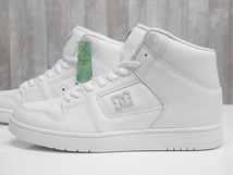 【新品】正規品 24 DC SHOES MANTECA 4 HI - 26.0 WHITE/WHITE/BATTLESHIP(HHB) スニーカー ハイカット_画像3