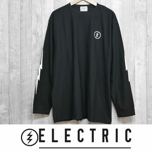 【新品】24 ELECTRIC VERTICAL LOGO DRY L/S TEE - BLACK - XXLサイズ 速乾 ドライ 長袖 Tシャツ 正規品の画像1