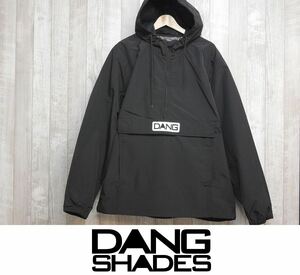 【新品:SALE】24 DANG SHADES PACKABLE ANORAK JACKET - Lサイズ - BLACK 正規品 耐水 撥水 ジャケット パーカー アノラック プルオーバー