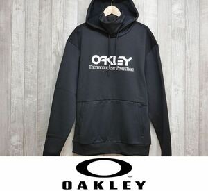 【新品:SALE】24 OAKLEY RIDER LONG 2.0 HOODIE - M - BLACK/WHITE 撥水 パーカー スノーボード 正規品