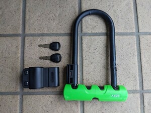 ABUS ULTRA MINI 410 /180 SH　自転車　U字ロック　