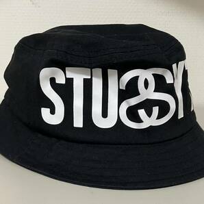 送料230円〜 Stussy ステューシー STUSSY/ステューシー SSロゴ BUCKET HAT バケットハット size L-XLの画像2