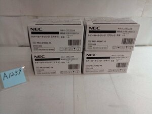 NEC純正　トナ－カ－トリッジ　PR-L9100C-14BK　4台セット【No A1239】