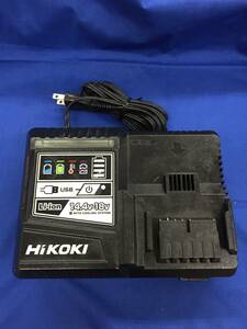 【中古品】HiKOKI(旧日立工機) 14.4-18v(マルチボルト対応)急速充電器 UC18YDL　/ITTE5YOM5Y4O