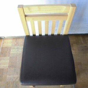 中古厨房 店舗用 椅子×4脚セットB いす イス チェア カフェ ダイニング W360×D360×H555mmの画像5