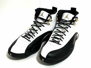 ナイキ　エアジョーダン12 レトロ　29cmNIKE AIR JORDAN 12 RETRO 白×黒　ホワイト　ブラック