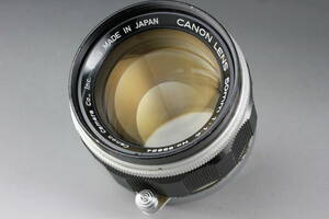 実写テスト済み Canon 50mm f1.4 ライカマウント キヤノン 単焦点 LTM Leica Lマウント L39 M39 #321