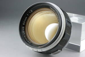 実写テスト済み Canon 50mm F1.2 ライカ Lマウントキャノン 大口径 レンズ キヤノン LENS #416