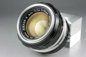 実写テスト済み ニコン Nikon NIKKOR-S Auto 50mm F1.4 非Ai 単焦点 標準レンズ #148