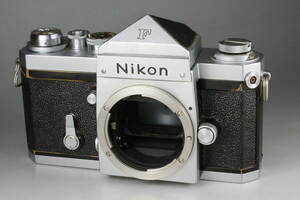 ファインダー美品 Nikon ニコン F アイレベル 富士山マーク 670万台 シルバー ボディ フィルム 一眼レフ カメラ #267