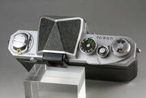 動作確認済み Nikon ニコン F アイレベル 722万台 シルバー ボディ フィルム 一眼レフ カメラ #166_画像3