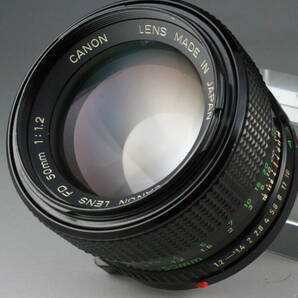 実写テスト済み Canon New FD 50mm f1.2 FDマウント キャノン 大口径 レンズ キヤノン LENS #138の画像1