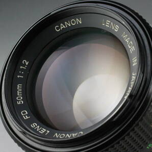 実写テスト済み Canon New FD 50mm f1.2 FDマウント キャノン 大口径 レンズ キヤノン LENS #138の画像2