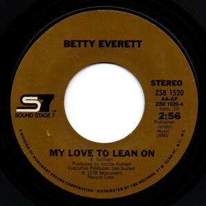 Betty Everett / My Love To Lean On ♪ Hey Lucinda (Sound Stage 7)の画像1