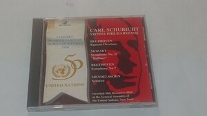 シューリヒト/ウィーンフィルハーモニー/ベートーヴェン 交響曲第７番ほか 国連会議場1956年12月10日ライブ