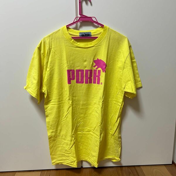 沖縄土産　PORKプリントシャツ