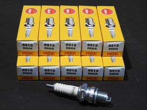  Honda CB72 CL72 C72 C92 CⅢ92 CⅣ92 CD125 spark-plug NGK D6HA 10ps.@ postage all country 370 jpy 