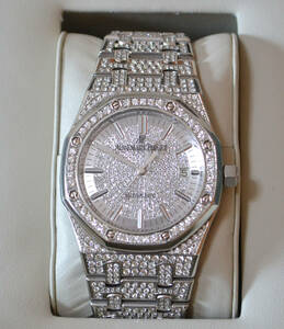 [Q495]AUDEMARS PIGUET/ Audemars Piguet /Royal Oak полный diamond / серийный No.G84281-11403