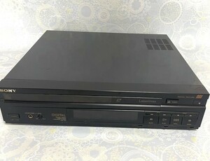 [Y680] video disk player /SONY/ Sony /LDP-730/ tray opening and closing un- possible / audio equipment / electrification only verification settled 