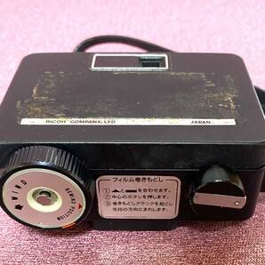 【Y674】RICOH/オートハーフ/SE2/カメラ/ブラック ケース・ストラップ付/現状品/レトロ/の画像2