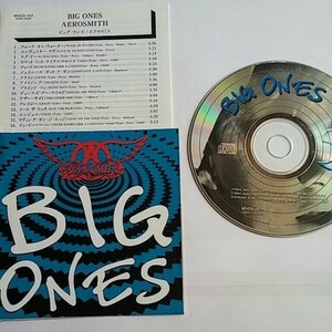 【CD】 洋楽 歌詞カードあり エアロスミス/ビッグ・ワンズ　AEROSMITH/BIG ONES