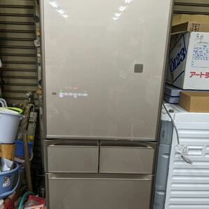 【家電】 日立 HITACHI 真空チルド インテリジェント 冷凍 冷蔵庫 自動製氷 501L ノンフロン冷凍冷蔵庫 5ドア 大型 R-S5000ELの画像1
