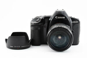 ジャンク品 Canon EOS-1N 一眼レフ フィルムカメラ & CANON LENS EF 28-105mm 1:3.5-4.5 レンズ付き
