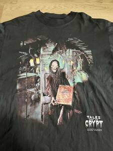 ビンテージ tales from the crypt ハリウッドナイトメア ホラー tシャツ tee 90 00 ビンテージ 映画 ムービー Tシャツ 90s