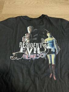 ビンテージ バイオハザード tシャツ tee 90 00 ビンテージ 映画 ムービー 半袖Tシャツ Hanes resident evil 3 ゲーム カプコン