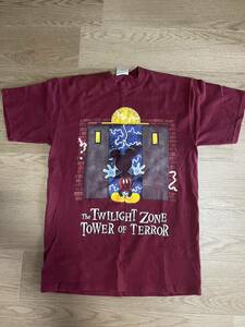 ビンテージ タワー・オブ・テラー tシャツ ディズニーミッキー ムービー 半袖Tシャツ トワイライトゾーン