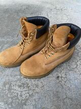 timberland ティンバーランド ブーツ 27cm イエローヌバック_画像1