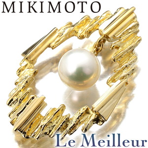 ミキモト ペンダントトップ アコヤ真珠 8.1mm K18 MIKIMOTO 中古 プレラブド 返品OK