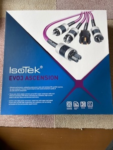 * new goods unopened goods *ISOTEK EVO3 ASCENSION/2.0m*15A specification * power supply cable *EVO3 ASC15A/2.0m* regular price tax included 709,500 jpy *