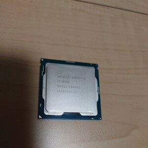 Intel Core i7 9700　動作確認済み CPU