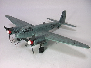 ハセガワ 1/48 ユンカースJu88Ｇ-6ナハトイェーガードイツ軍夜間戦闘機の完成品