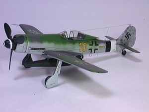 トライマスター1/48 フォッケ-ウルフFw190D-12 MA-2/BT700魚雷型爆弾装備型の完成品