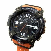 美品●G-SHOCK ジーショック 腕時計 電波 CASIO Gショック MUDMASTER ブラック デカフェイス メンズ GG-B100-1A9JF ミリタリー 1円スタート_画像1