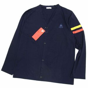 新品◆le coq sportif 名古屋グランパスファンクラブ会員特典品 カーディガン カットソー ルコックスポルティフ メンズ 春物