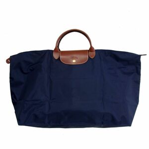 美品■LONGCHAMP ロンシャン ルプリアージュ ボストンバッグ 大容量 折り畳み 軽量 コンパクト収納 レディース メンズ 1円スタート